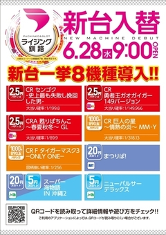 6月28日新台入替