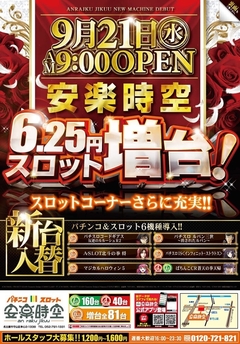 6.25スロット増台!パチンコは蒼天の拳だよ!