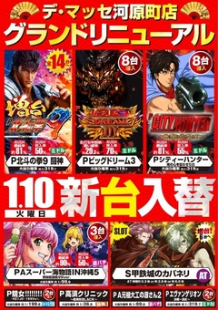 1月10日新台入替