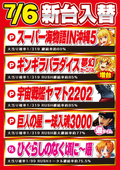 最新機種登場!!