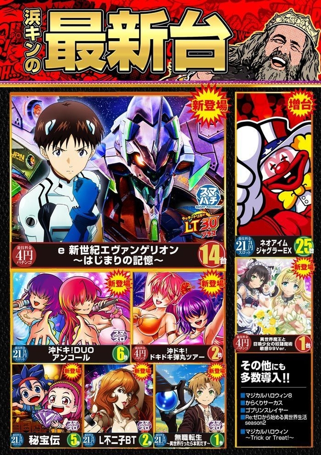 ～浜キンの最新台～