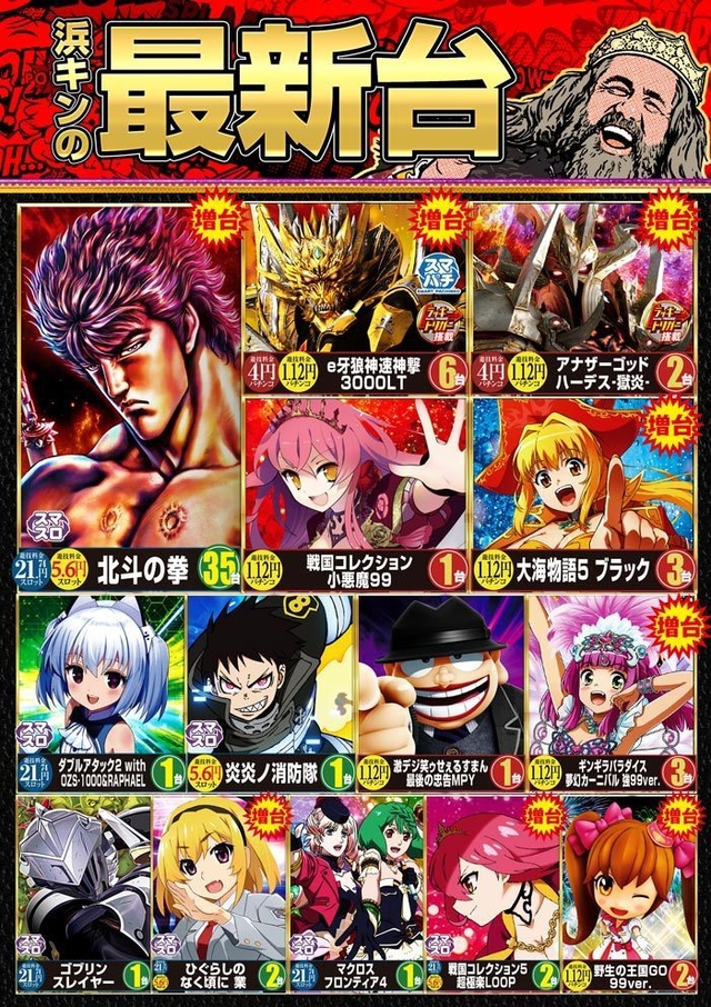 最新機種＆人気機種は長浜のキング！！ 