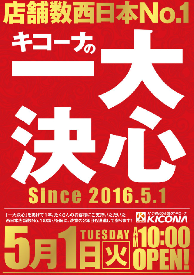 キコーナの一大決心