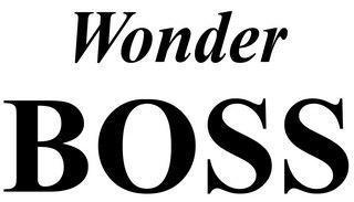 Wonder BOSS 